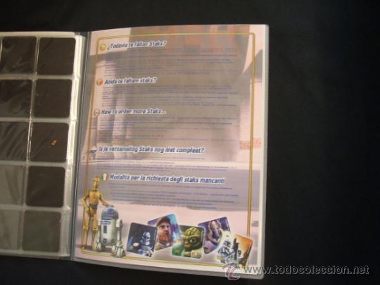 Coleccionismo &aacute;lbumes: THE CLONE WARS - CON 153 STAKS - PANINI - - Foto 10
