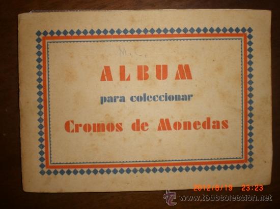 Colecionismo Cadernetas: CROMOS DE MONEDAS