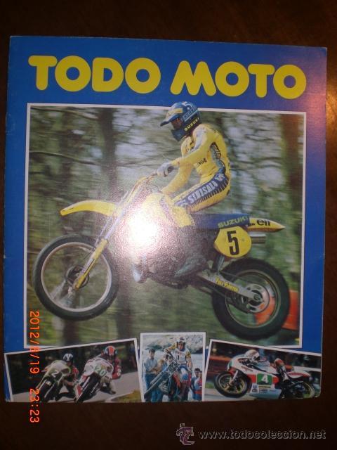 Coleccionismo &aacute;lbumes: TODO MOTO - Foto 1