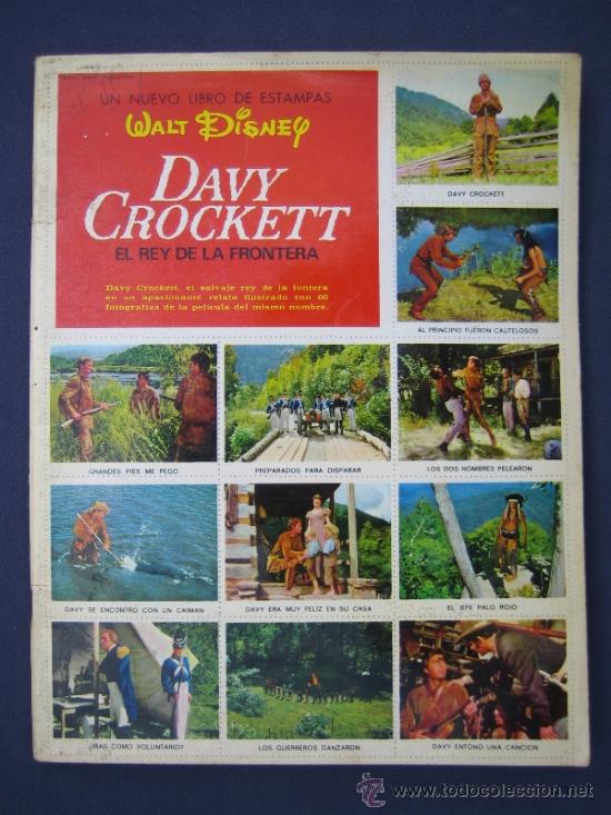 Collectable Incomplete Albums: D Crocket, el rey de la frontera - Album de cromos editado por Susaeta en 1970 - Incompleto