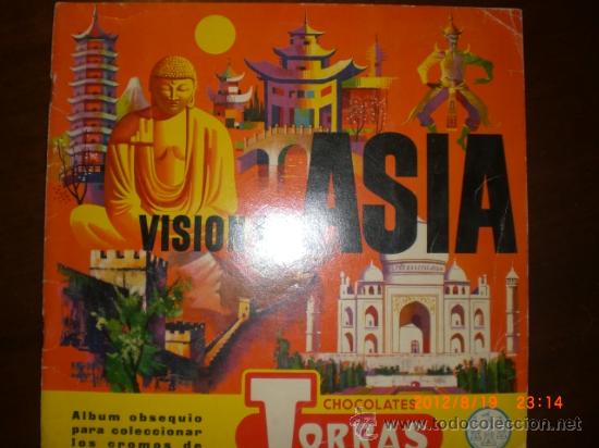 Coleccionismo &aacute;lbumes: VISION DE ASIA - CHOCOLATES TORRAS - Foto 1