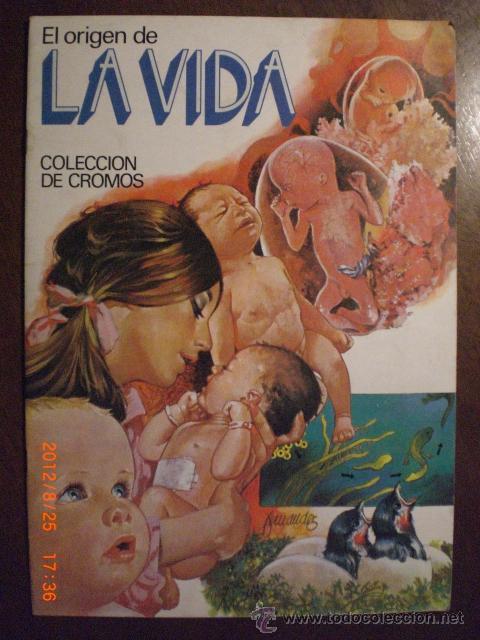 Coleccionismo &aacute;lbumes: EL ORIGEN DE LA VIDA - VACIO PLANCHA - Foto 1
