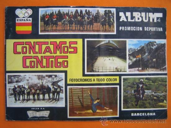 Collezionismo Album: Contamos contigo - Album  editado por Coled en 1968 - Incompleto