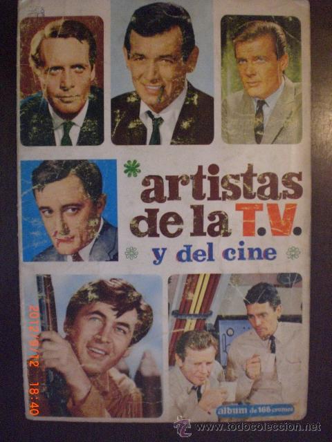 Collezionismo Album: ARTISTAS DE LA TV Y DEL CINE
