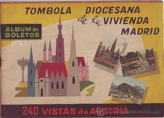 Collectionnisme Albums: &Aacute;LBUM T&Oacute;MBOLA DIOCESANA DE LA VIVIENDA MADRID (LEER)