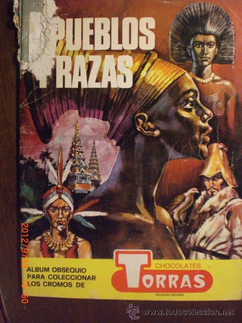 Collezionismo Album: PUEBLOS Y RAZAS CHOCOLATES TORRAS Y CROMOS SUELTOS