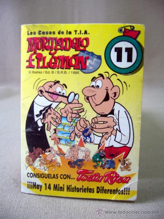 Collezionismo Album: LOS CASOS DE LA TIA, MORTADELO Y FILEMON, TOSTA RICA, MINI HISTORIETA, N&ordm; 11