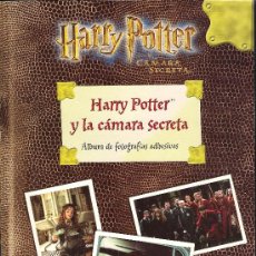 Coleccionismo Álbumes: ALBUM DE CROMOS DE ** HARRY POTTER Y LA CAMARA SECRETA ** - (CON 11 CROMOS DE 28) ....AÑO 2002 -