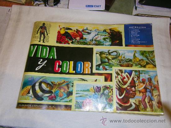 Collectionnisme Albums: ALBUM VIDA Y COLOR-INCOMPLETO