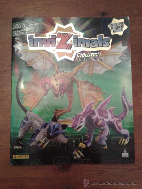 Coleccionismo &aacute;lbumes: ALBUM VACIO INVIZIMALS EVOLUTION - Foto 1