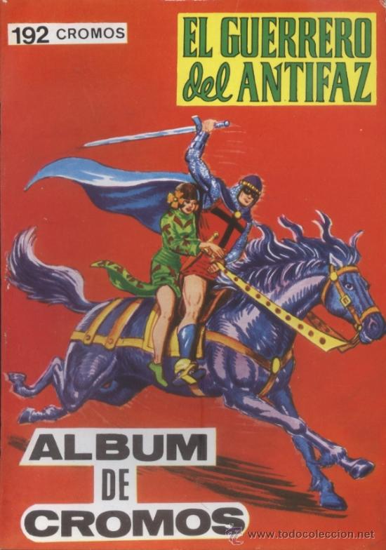 Collectable Incomplete Albums: Album El Guerrero del Antifaz - Ed. Maga - Vacio, de plancha