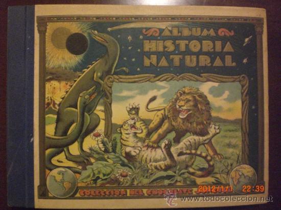 Colecionismo Cadernetas: ALBUM HISTORIA NATURAL CHOCOLATES JUNCOSA