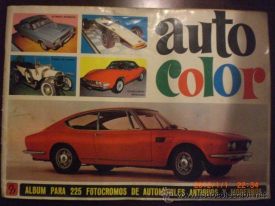 Coleccionismo &aacute;lbumes: AUTO COLOR - Foto 1