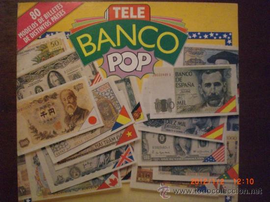 Colecionismo Cadernetas: TELE BANCO POP - VACIO