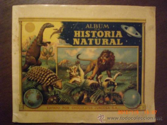 Coleccionismo &Aacute;lbumes: HISTORIA NATURAL TOMO III ASIA CHCOLATES JUNCOSA - VACIO