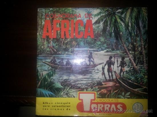 Colecionismo Cadernetas: ALBUM DE CROMOS COSMORAMA DE AFRICA FALTAN 70 CROMOS DE 230