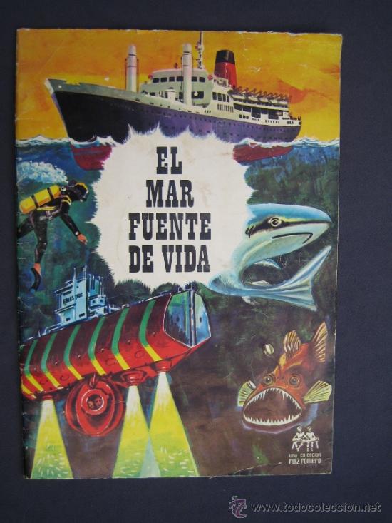 Collezionismo Album: El mar fuente de vida - Album editado por Ruiz Romero en 1973 - Vacio