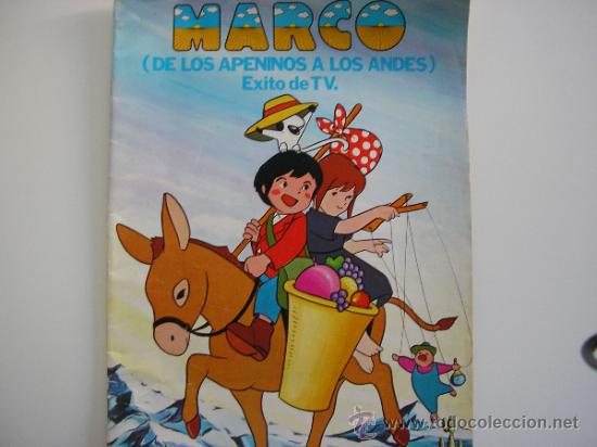Coleccionismo &Aacute;lbumes: ALBUM DE CROMOS DE MARCO, DE LOS APENINOS A LOS ANDES.