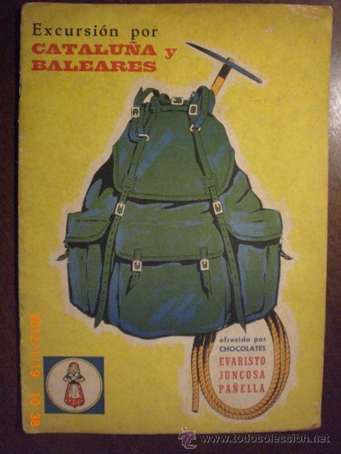 Collezionismo Album: EXCURSION POR CATALUNYA Y BALEARES - CHOCOLATES JUNCOSA