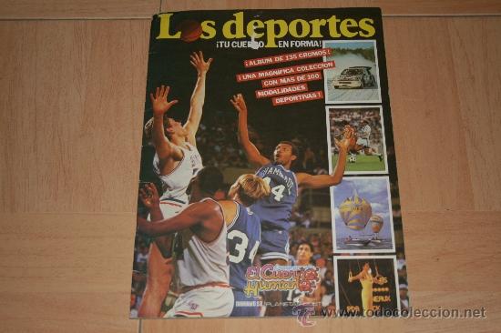 Colecionismo Cadernetas: &Aacute;LBUM LOS DEPORTES (MULTILIBRO S.A) 1987  FALTAN 6 CROMOS