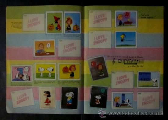 Coleccionismo &aacute;lbumes: I LOVE SNOOPY - Foto 2