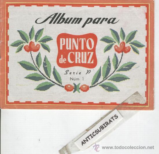 Coleccionismo &Aacute;lbumes: ALBUM PUNTO DE CRUZ A&Ntilde;O 1958. REALCE