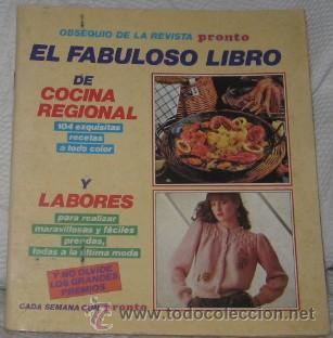 Coleccionismo &Aacute;lbumes: EL FABULOSO LIBRO DE COCINA REGIONAL, DE PRONTO, INCOMPLETO