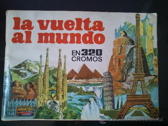 Collectable Incomplete Albums: Bruguera,La Vuelta al Mundo,incompleto,a falta de 7 cromos,,es el de las