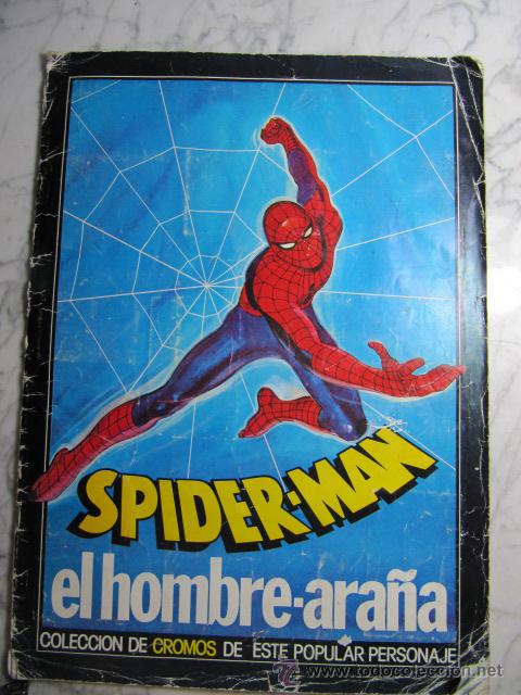 Collezionismo Album: Album Spiderman El Hombre Ara&ntilde;a, 1977. Estado regular