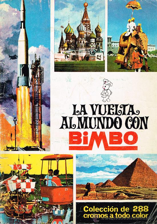 Collectable Incomplete Albums: &Aacute;LBUM LA VUELTA AL MUNDO CON BIMBO - 1966 - CON 156 CROMOS