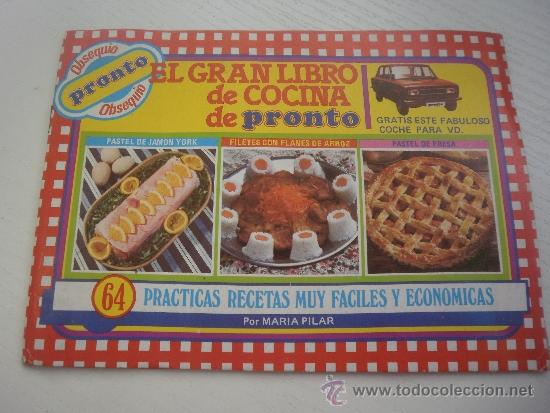 Collezionismo Album: ALBUM EL GRAN LIBRO DE COCINA - REVISTA PRONTO