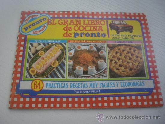 Collezionismo Album: ALBUM EL GRAN LIBRO DE COCINA - REVISTA PRONTO