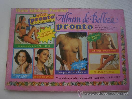 Collectionnisme Albums: ALBUM DE BELLEZA - REVISTA PRONTO