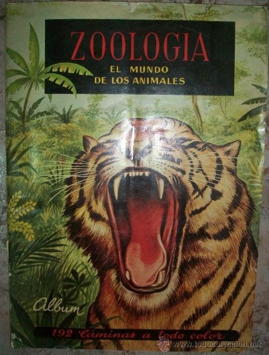 Collectable Incomplete Albums: Album de Cromos (Zoologia 192 cromos  Tiene 103 Cromos)