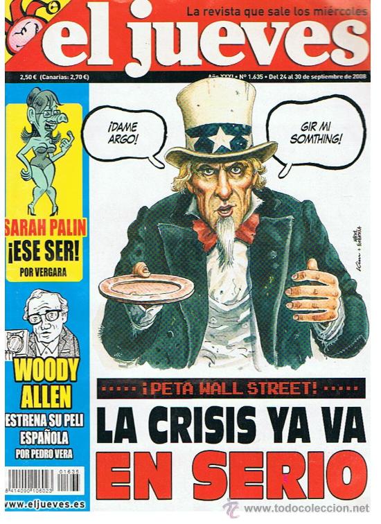 Collectionnisme Albums: REVISTA EL JUEVES N&ordm;1635
