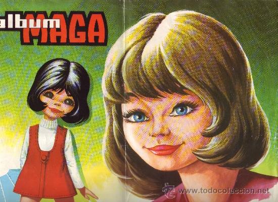 Collectable Incomplete Albums: MAGA - MU&Ntilde;ECAS V&Iacute;STEME T&Uacute; - &Aacute;LBUM INCOMPLETO
