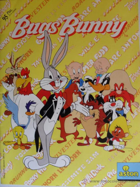 Coleccionismo &aacute;lbumes: BUGS BUNNY.ASTON.CON 56 CROMOS - Foto 1