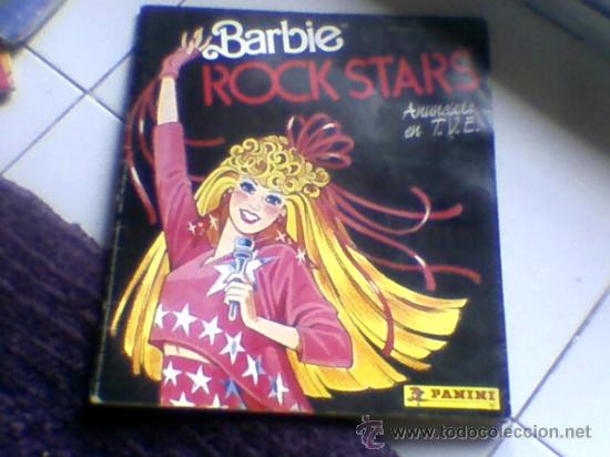 Collectable Incomplete Albums: Album cromos Barbie Rock stars casi completo (-19)