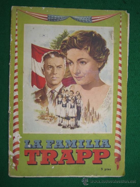 Collezionismo Album: La familia Trapp - Album inclompleto editado por Fher en 1958 - Ver descripci&oacute;n