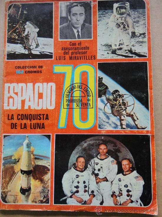 Coleccionismo &aacute;lbumes: ESPACIO 70 Este Faltan-89 cromos - Foto 1