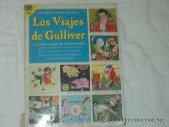 Coleccionismo &aacute;lbumes: LOS VIAJES DE GULLIVER EL LIBRO DE ORO DE LAS ESTAMPAS - Foto 1