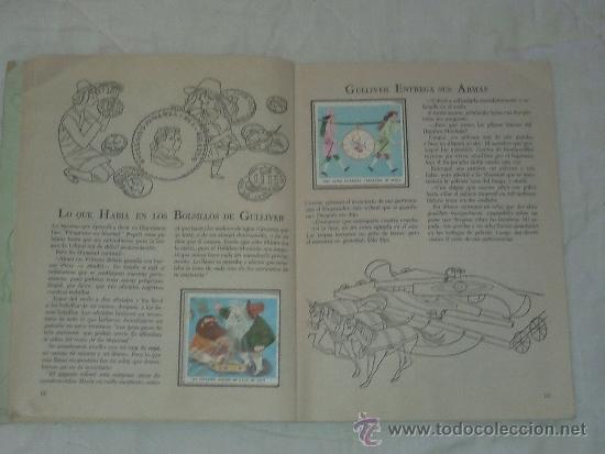 Coleccionismo &aacute;lbumes: LOS VIAJES DE GULLIVER EL LIBRO DE ORO DE LAS ESTAMPAS - Foto 9