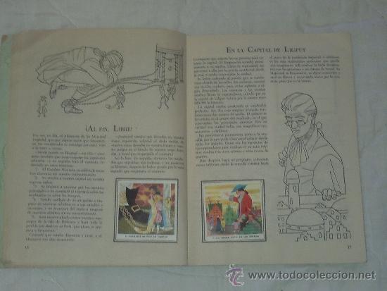 Coleccionismo &aacute;lbumes: LOS VIAJES DE GULLIVER EL LIBRO DE ORO DE LAS ESTAMPAS - Foto 11