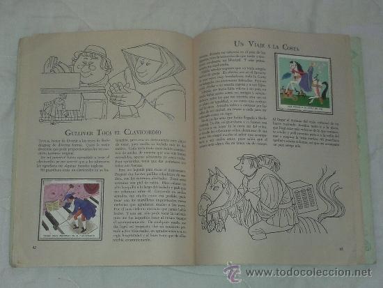 Coleccionismo &aacute;lbumes: LOS VIAJES DE GULLIVER EL LIBRO DE ORO DE LAS ESTAMPAS - Foto 16