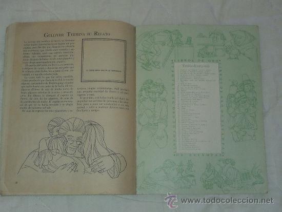 Coleccionismo &aacute;lbumes: LOS VIAJES DE GULLIVER EL LIBRO DE ORO DE LAS ESTAMPAS - Foto 19