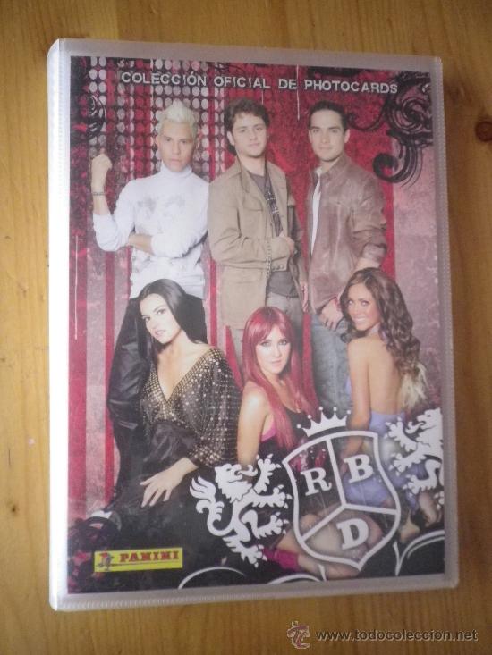 Collectable Incomplete Albums: ALBUN DE RADIO REBELDE COLECCION OFICIAL  PHOTOCARDS CON 106 LE FALTAN 2