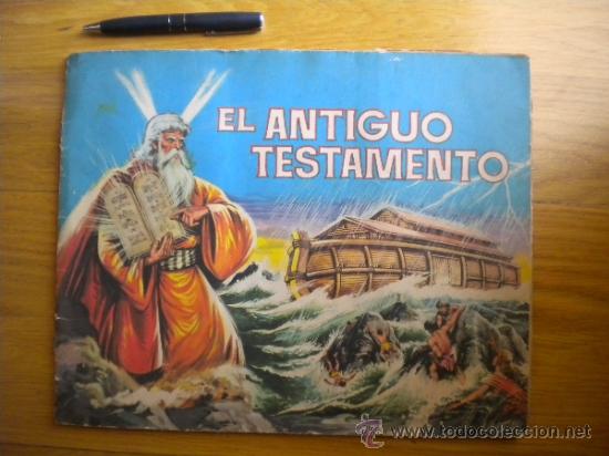 Collectable Incomplete Albums: ALBUM DE CROMOS ANTIGUO TESTAMENTO A&Ntilde;O 1968