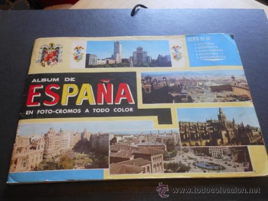 Collectable Incomplete Albums: &Aacute;lbum de Espa&ntilde;a en foto-cromos. Coled 1967. Incompleto