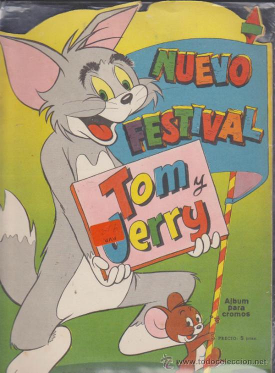 Coleccionismo &Aacute;lbumes: Nuevo Festival Tom y Jerry. Vac&iacute;o.