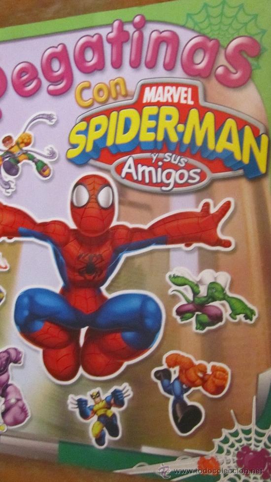 Collectionnisme Albums: PEGATINAS CON SPIDER-MAN Y SUS AMIGOS (FALTA UNA PEGATINA)